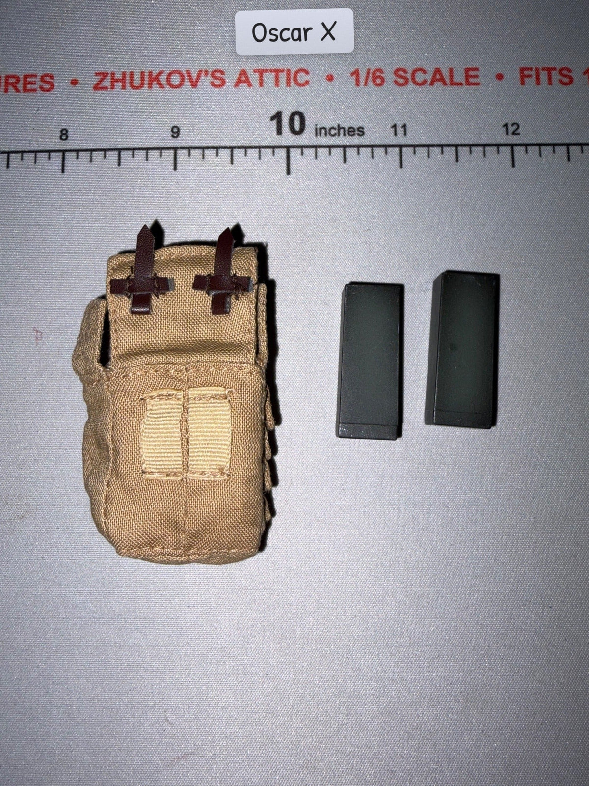 1/6 Scale WWII German Engineer Explosives Pouch - Dragon
