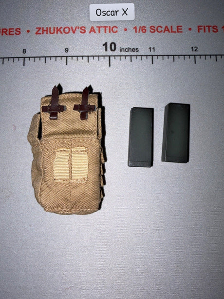1/6 Scale WWII German Engineer Explosives Pouch - Dragon