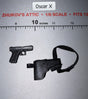 1/6 Scale Modern Era Pistol and Holster - Dragon