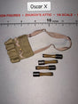 1/6 Scale Vietnam NVA Stick Grenade Set with Ammunition Pouch