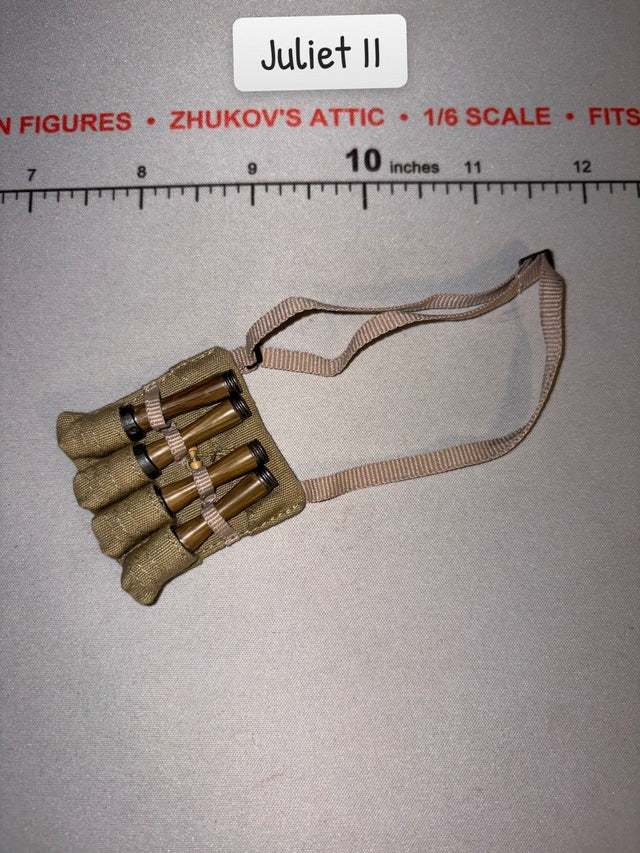 1/6 Scale Vietnam Korean War Chicom NVA Grenades and Pouch