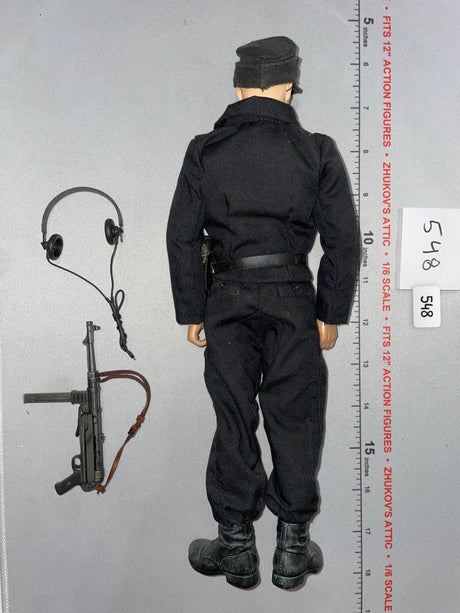 1/6 Scale WWII German Panzer Crew Dressed Figure with MP-40 - Dragon