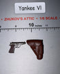 1/6 Scale WWII German Pistol and Holster - Dragon