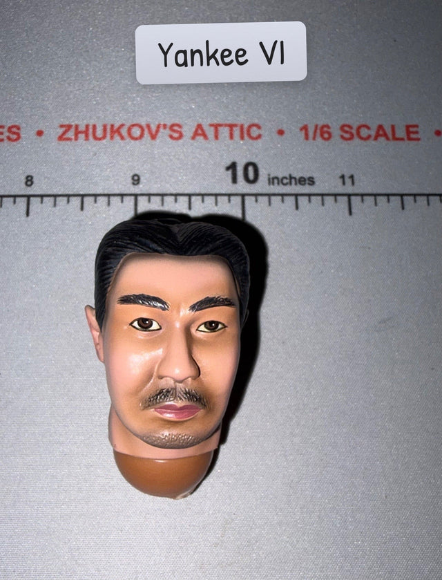 1/6 Scale Asian Warrior Head Sculpt - Dragon