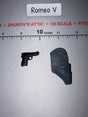 1/6 Scale WWII Italian Baretta Pistol and Holster Set