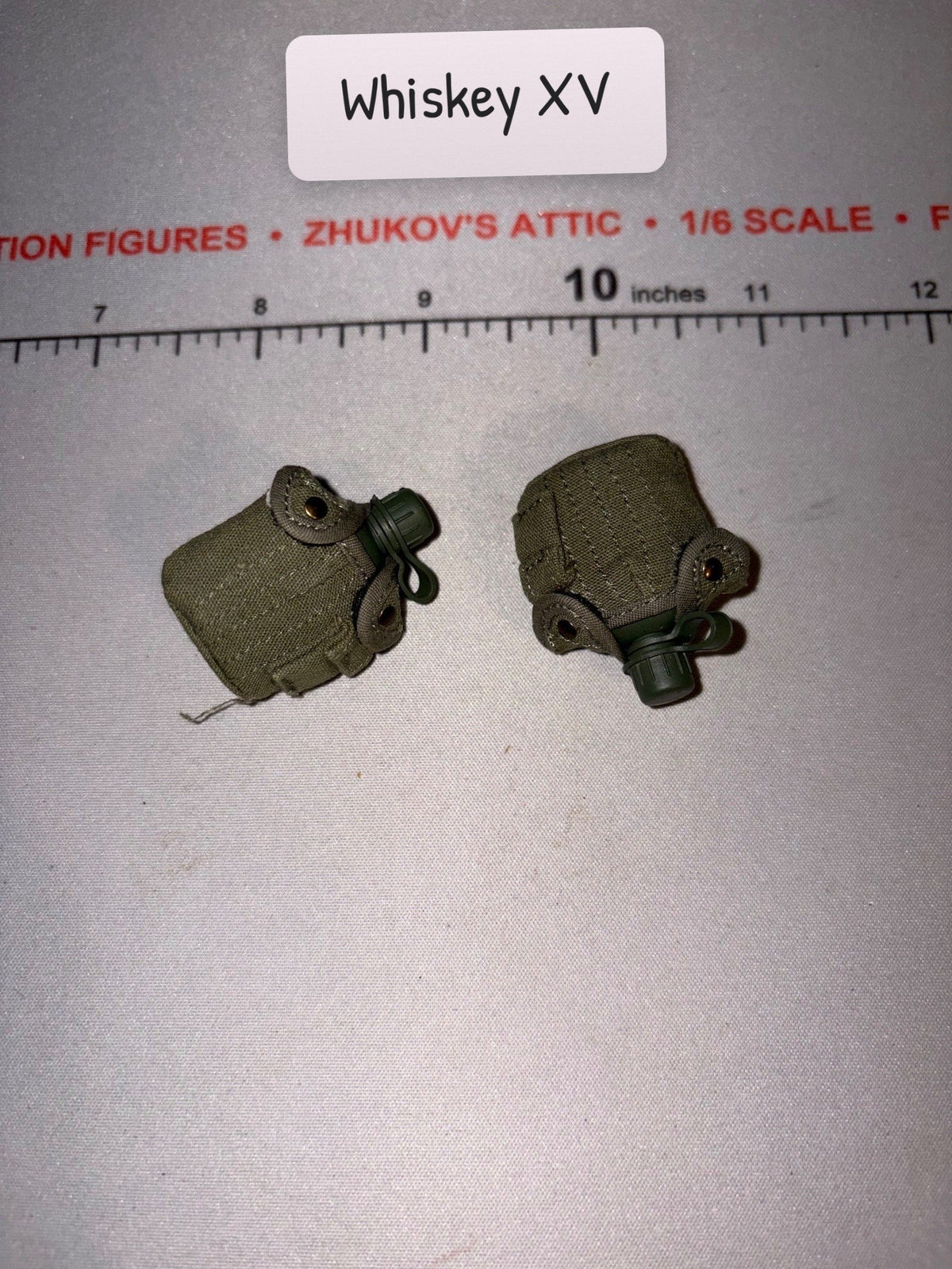 1/6 Scale Vietnam US Canteen with Cover Lot