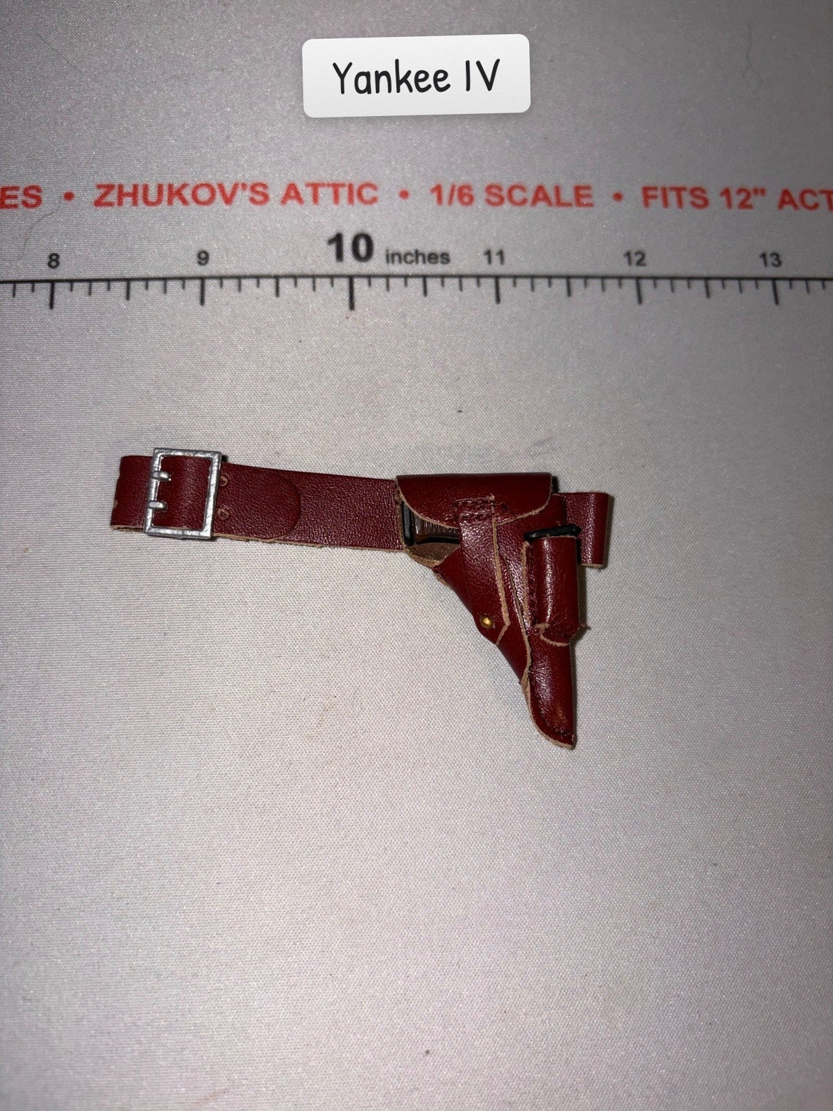 1/6 Scale WWII German Officer Pistol Belt and Holster Set