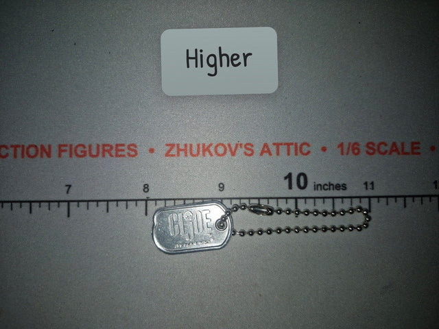 1/6 Scale Vintage Remake GI Joe Dog Tags