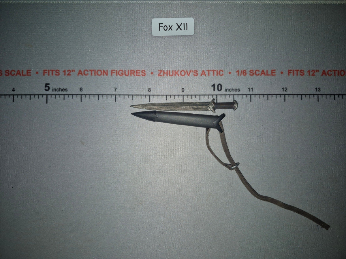 1/6 Scale Medieval Fantasy Short Sword and Scabbard