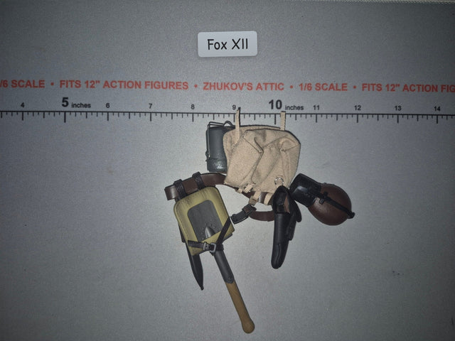 1/6 Scale WWII German Field Gear Set