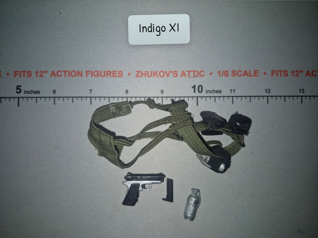1/6 Scale Modern Era Field Gear Set with Pistol and Grenade - Ultimate Soldier