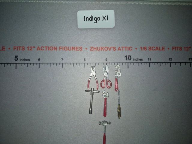 1/6 Scale Modern Civilian Tool Lot - Diorama Item