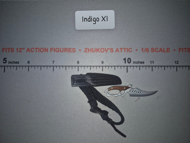 1/6 Scale Modern Era Karambit Fighting Knife with Sheath - BBI