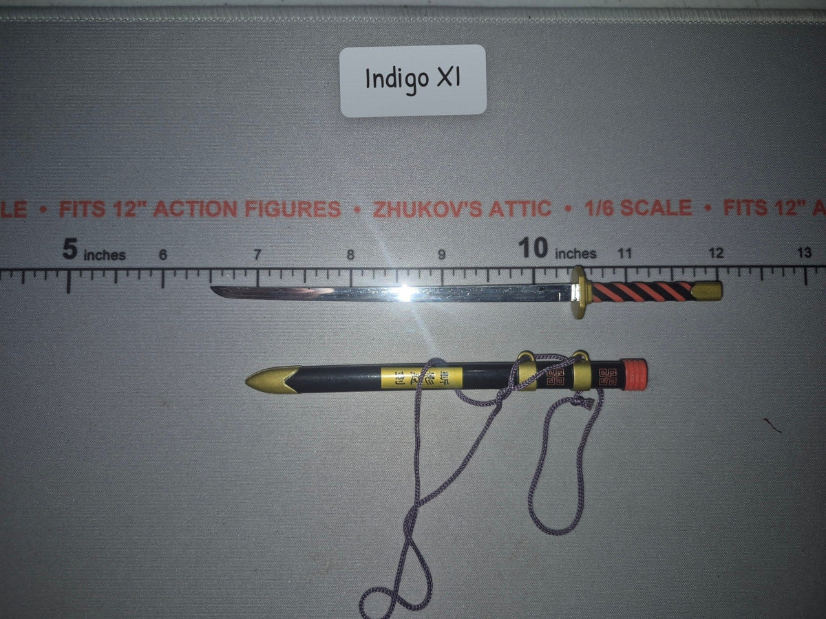 1/6 Scale Chinese Japanese Sword with Scabbard - BBI