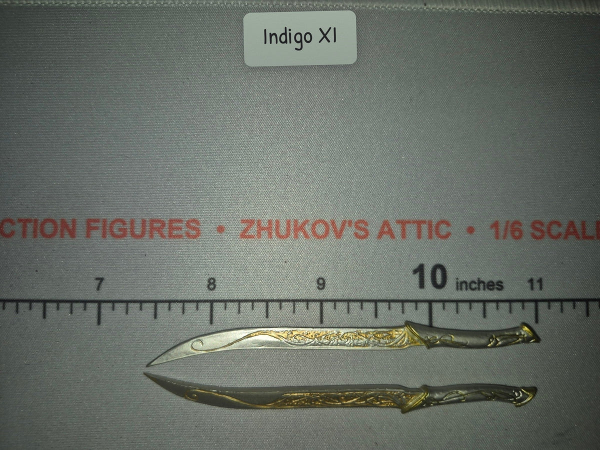 1/6 Scale Medieval Fantasy Elven Dagger Set - Sideshow - LOTR