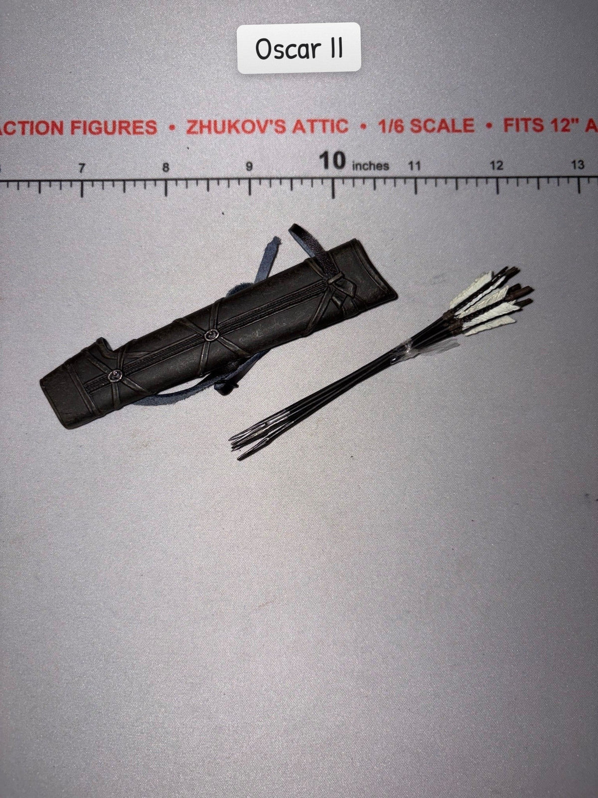 1/6 Scale Medieval Arrows and Quiver Set