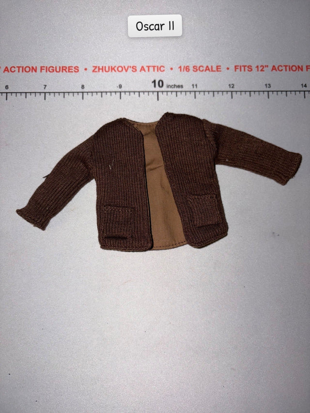 1/6 Scale Modern Era Open Front Sweater Jacket Civilian