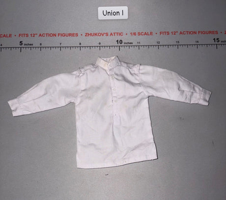1/6 Scale WWII German White Work Shirt
