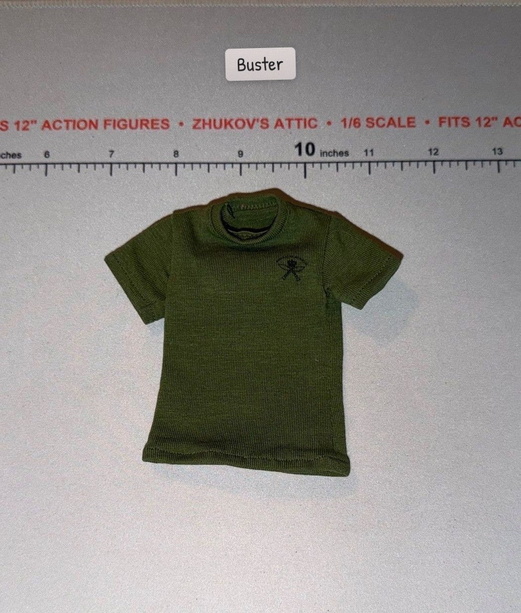 1/6 Scale Modern Era US Green T-Shirt