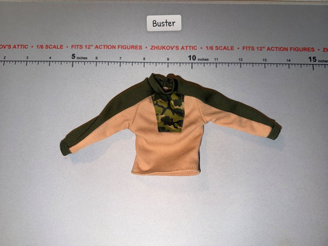 1/6 Scale Modern Era Two-Tone Camouflage Sweater Shirt