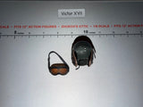 1/6 Scale WWII US Tanker Helmet and Goggles Set