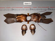 1/6 Scale Fantasy Ancient Medieval Breastplate and Shoulder Armor Set