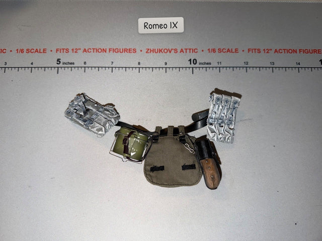 1/6 Scale WWII German Field Gear Set