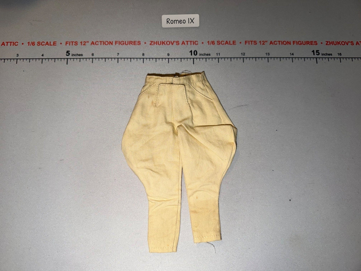 1/6 Scale WWII US Officer Riding Pants Trousers - DID
