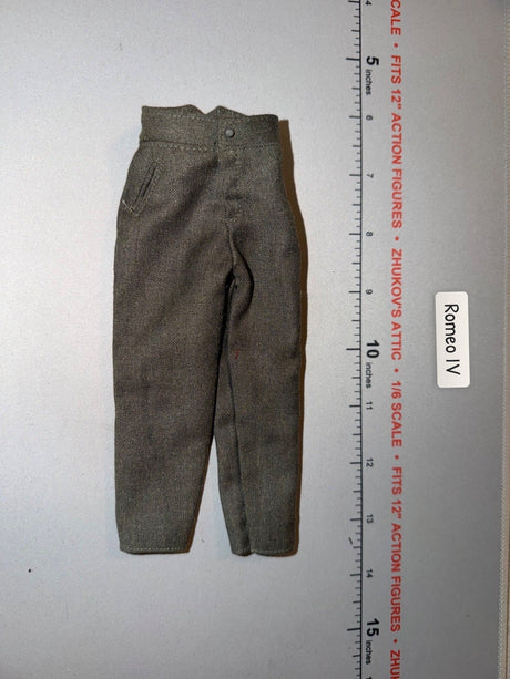 1/6 Scale WWII German Army Field Grey Trousers - DID