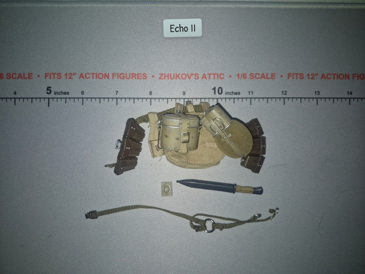 1/6 Scale WWII German Field Gear Set - Afrika Korps