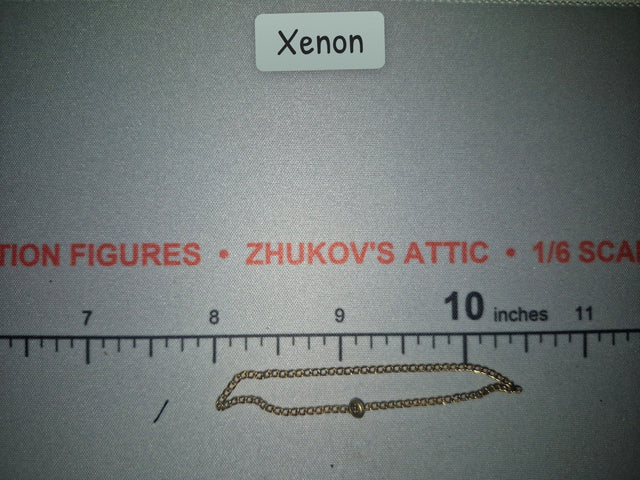 1/6 Scale Modern Era Gold Color Chain Necklace - Civilian