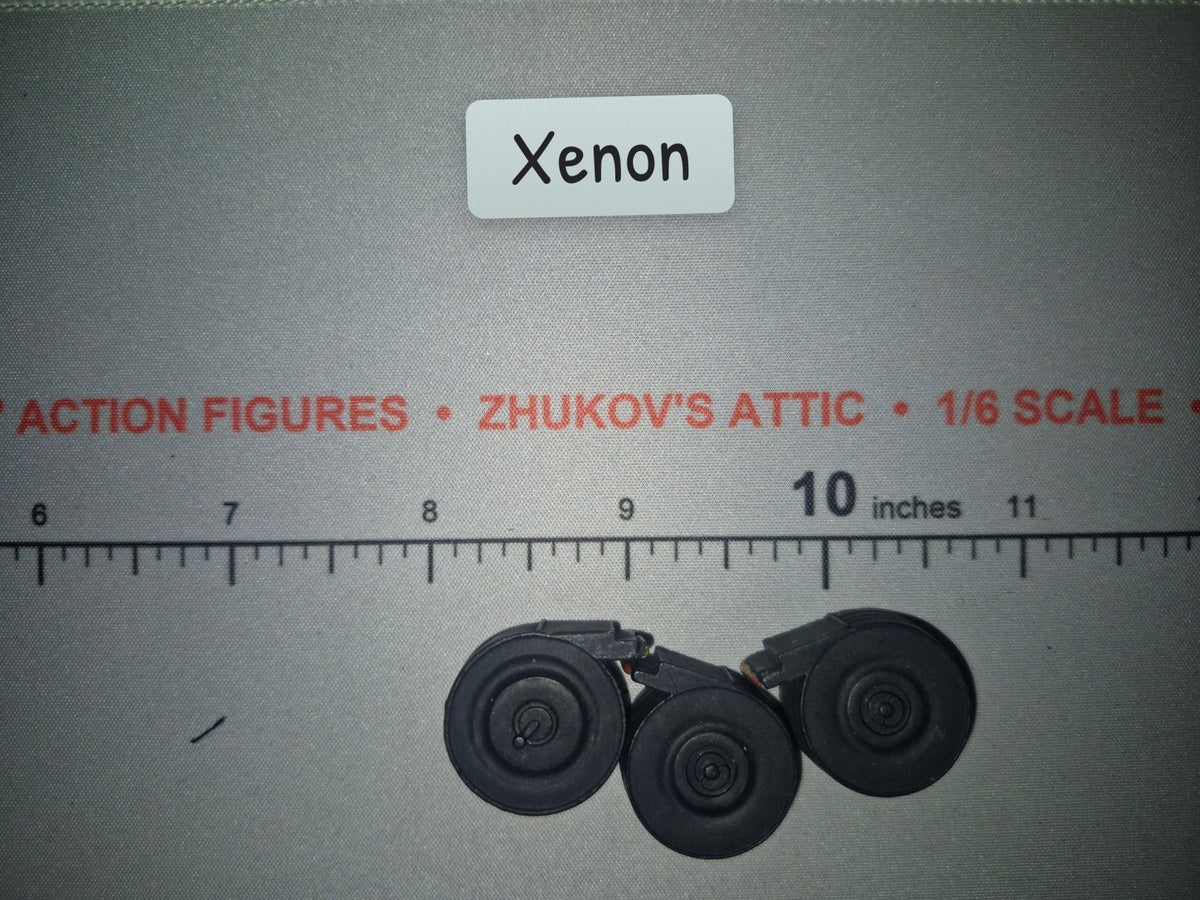 1/6 Scale Modern M-60 Drum Ammunition Magazine Lot