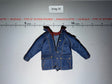 1/6 Scale Modern Jean Jacket with Plaid Collar - Civilian Teenager - Stanger Things - Three Zero