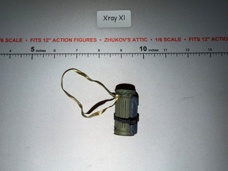 1/6 Scale WWII German Gas Mask Canister with Strap - Ultimate Soldier