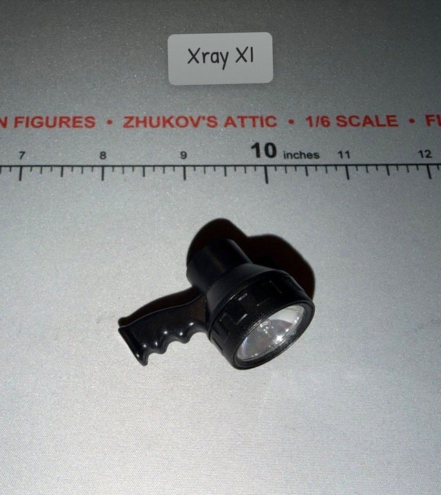 1/6 Scale Modern Era Military Handheld Spotlight Flashlight