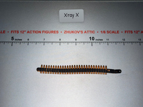 1/6 Scale WWII US Rifle Ammunition Belt Link Strip - SOTW