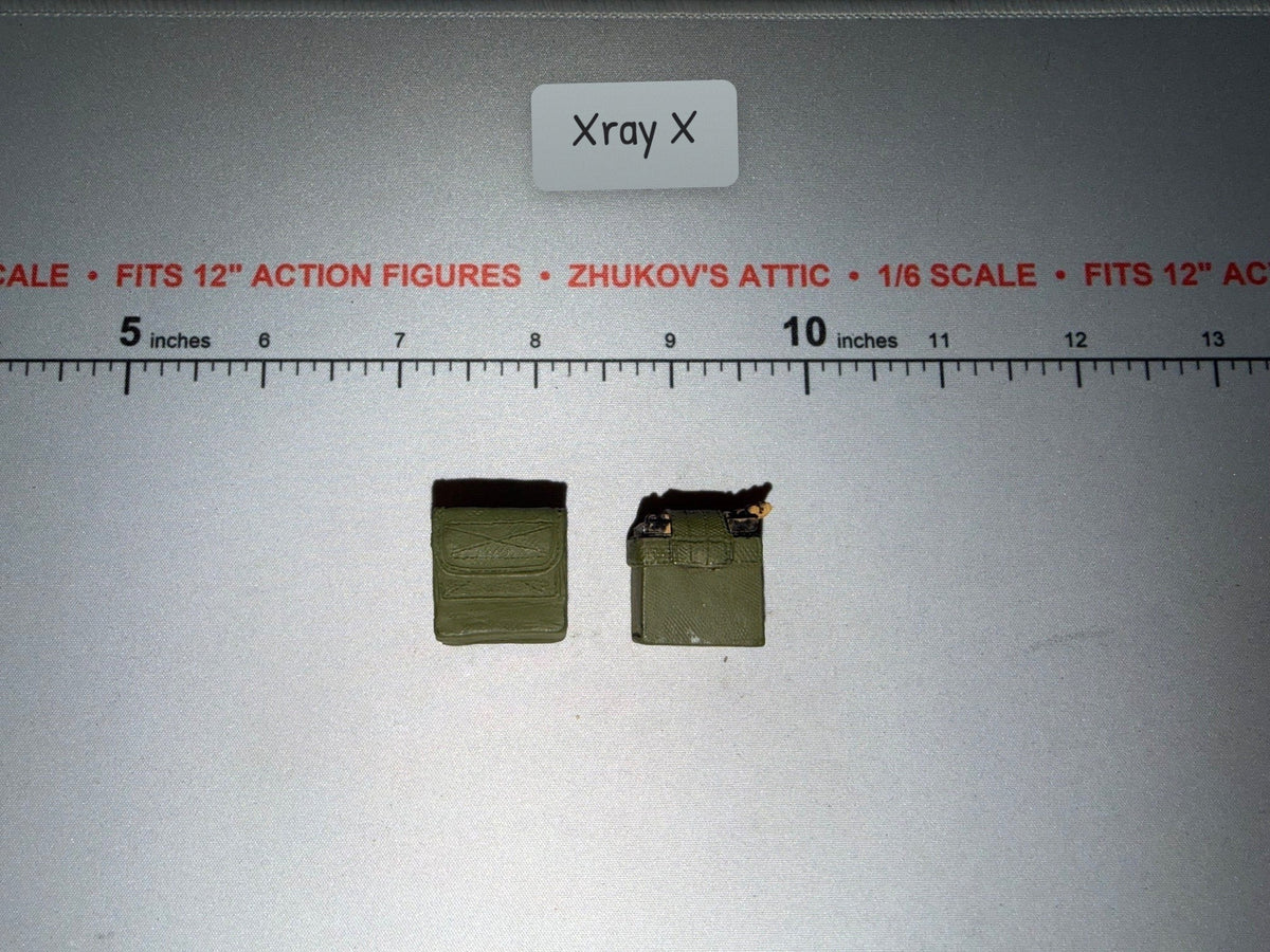 1/6 Scale Modern M-60 Machine Gun Ammunition Pouches Lot