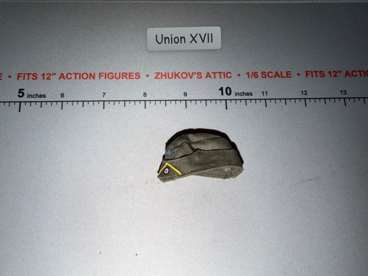 1/6 Scale WWII German Grey Field Cap Hat