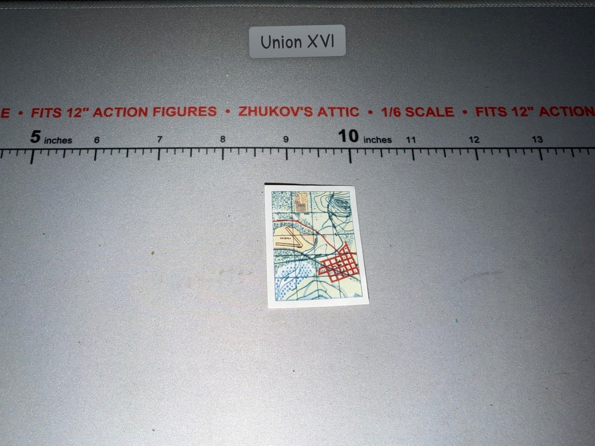 1/6 Scale Modern Era Military Battle Maps - Diorama Item