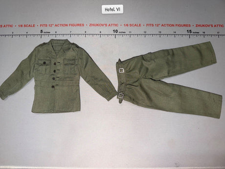 1/6 Scale Modern British Army Uniform Set - Shirt and Trousers - Dragon