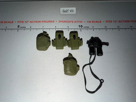 1/6 Scale Modern Field Gear Set with Binoculars