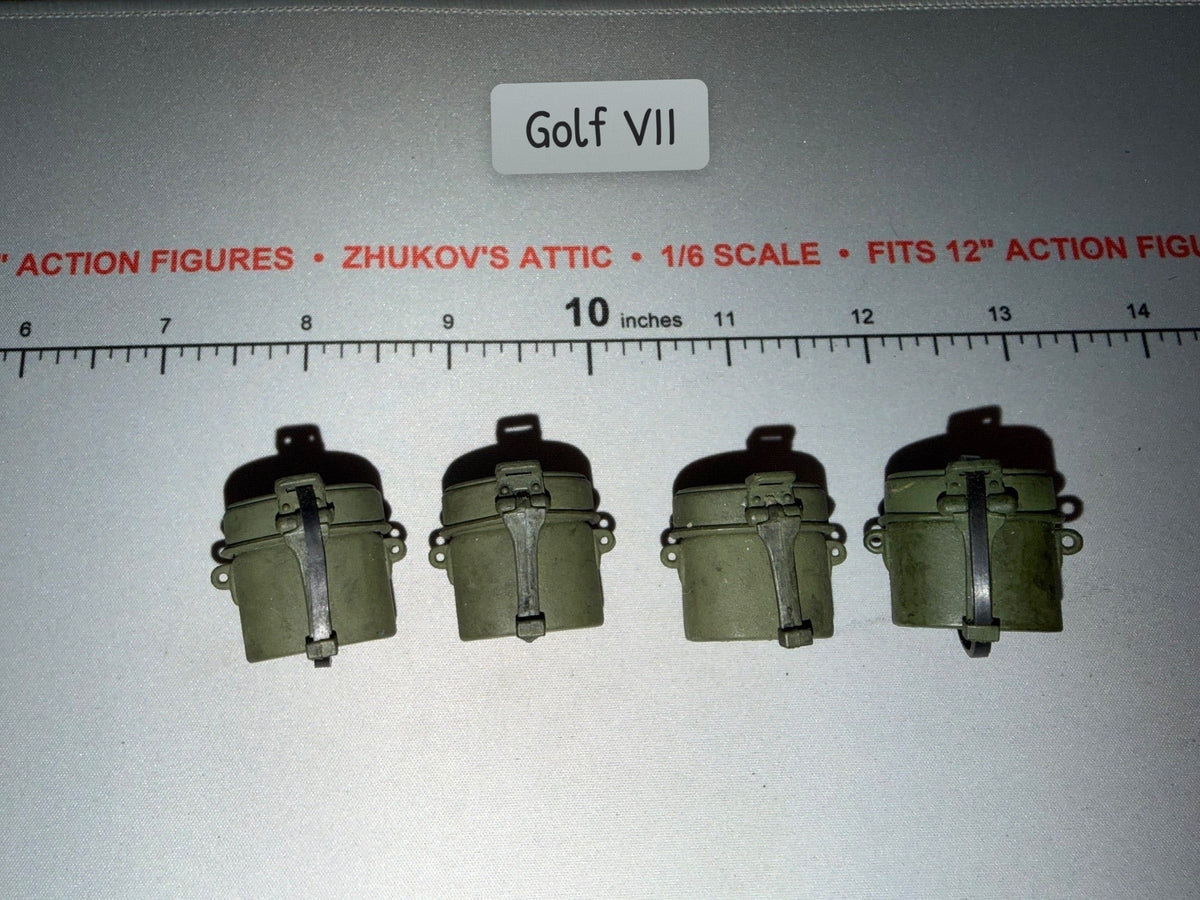 1/6 Scale WWII German Mess Kit Lot - Ultimate Soldier