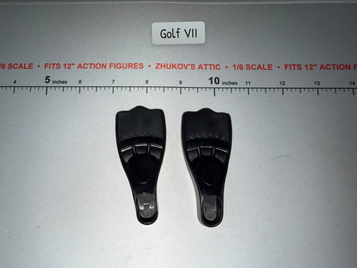 1/6 Scale Modern Era Scuba Diving Fins