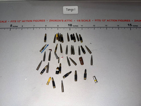 1/6 Scale Modern Mixed Era Ammunition Rounds Lot