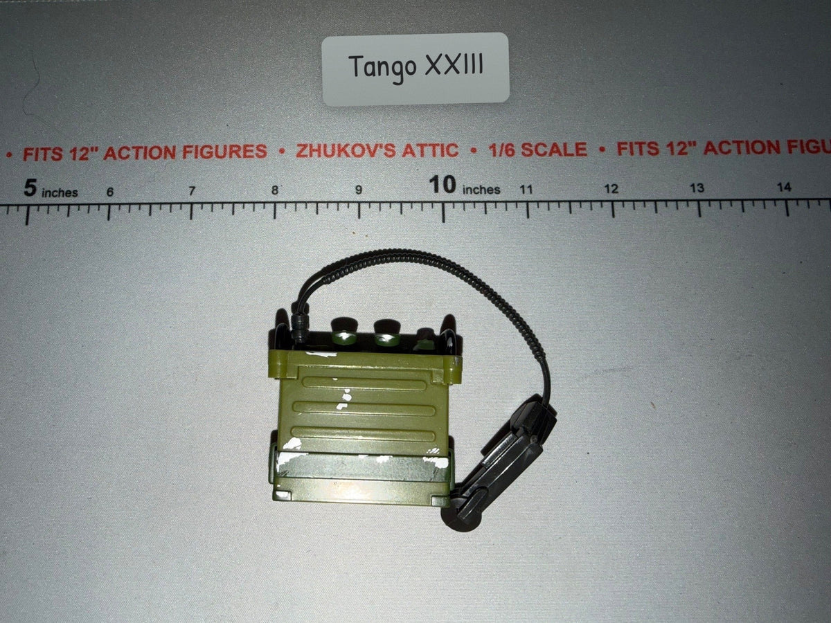 1/6 Scale Vietnam Military Backpack Radio with Handset - GI Joe
