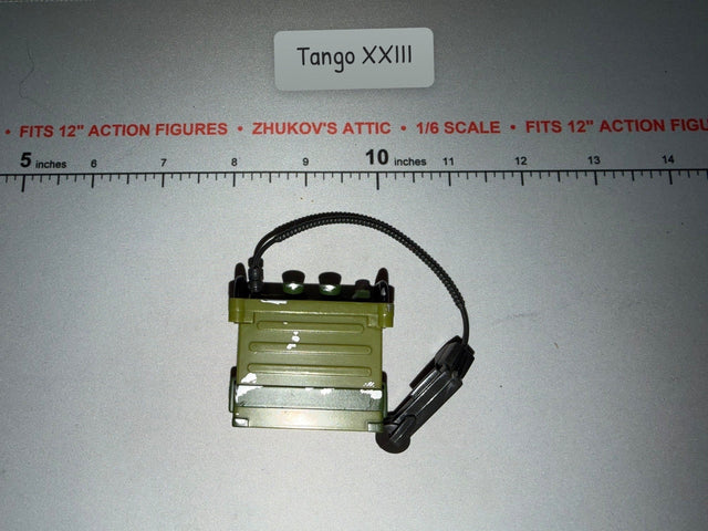 1/6 Scale Vietnam Military Backpack Radio with Handset - GI Joe
