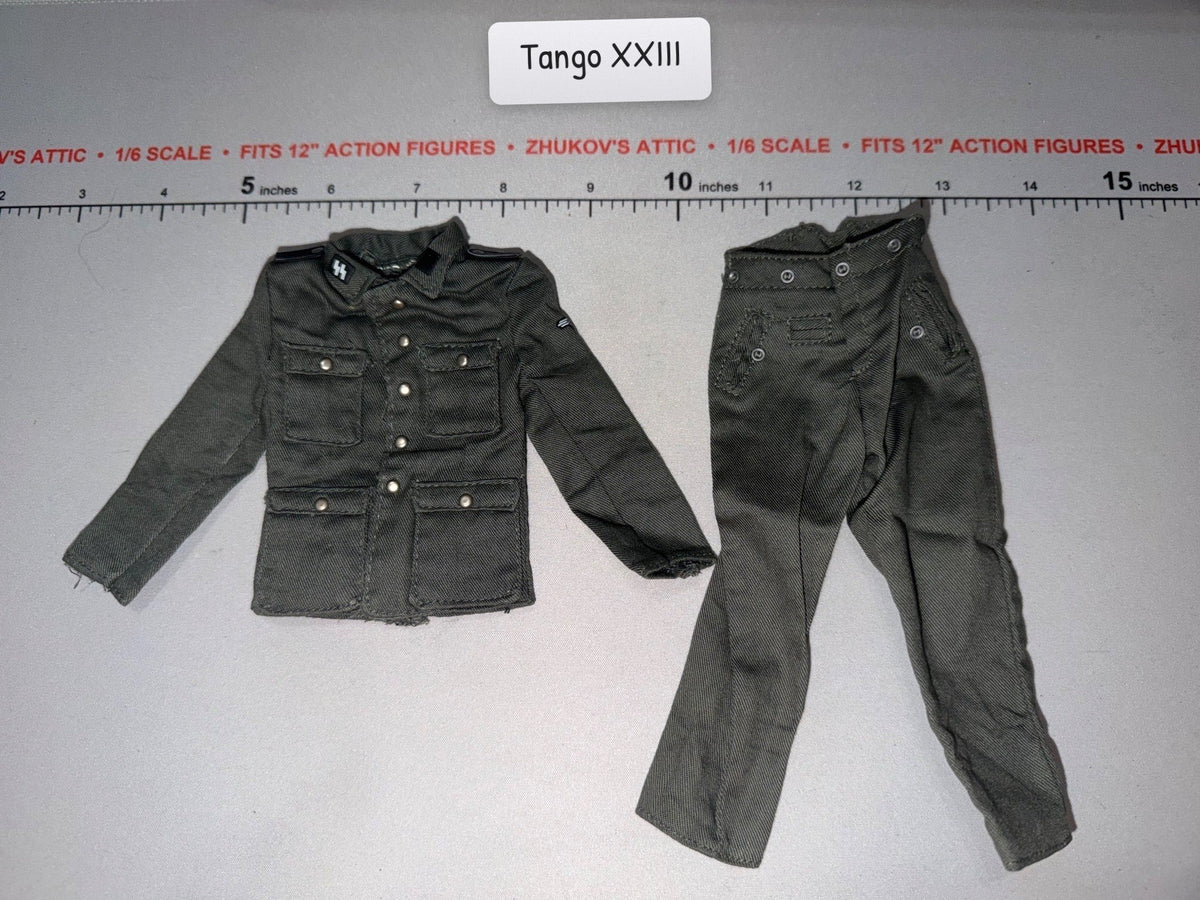 1/6 Scale WWII German Waffen Uniform Jacket and Trousers Set - Dragon