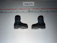 1/6 Scale WWII German Black Combat Fallshirmjager Boots