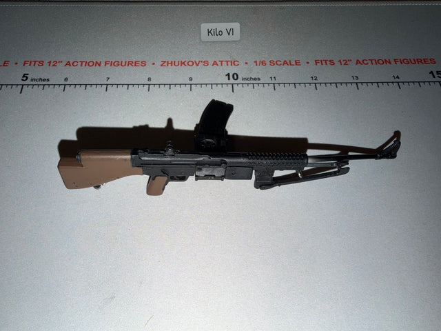 1/6 Scale WWII US Johnson Light Machine Gun - GI Joe