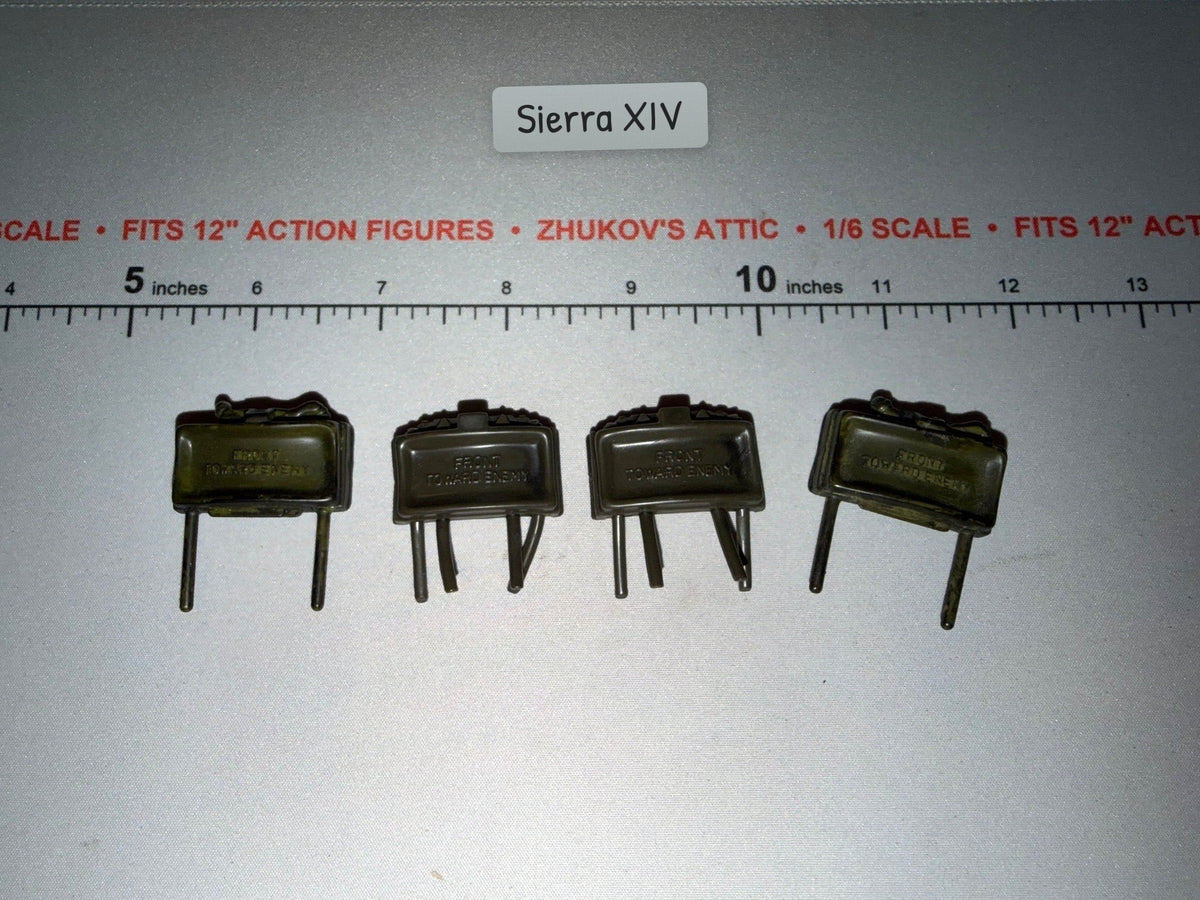 1/6 Scale Vietnam Claymore Mine Lot - GI Joe